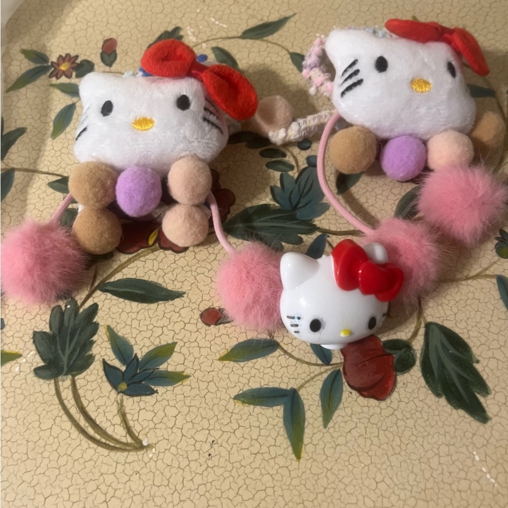 Hello Kitty Hair Ties
